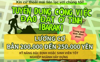 tỉnh Ibaraki　công việc đào đất